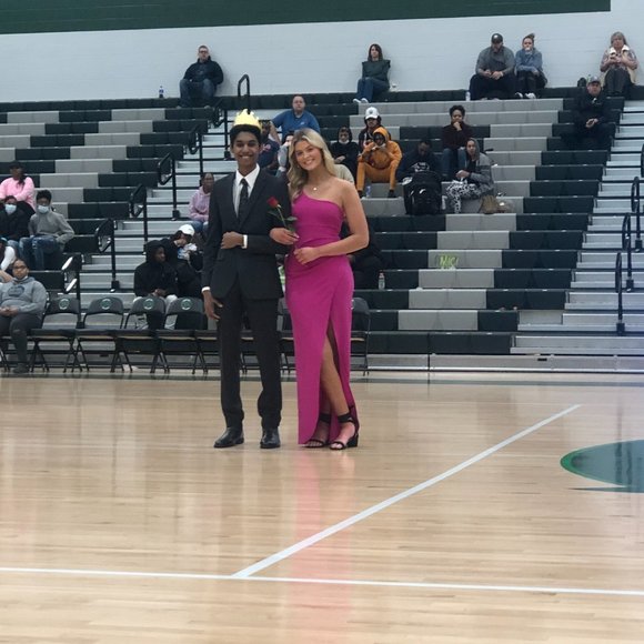 Formal Dress - Hot Pink w/slit - Picture 8 of 10